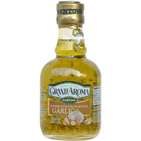 8.5 Oz Garlic Grand'Aroma Flavored Extra Virgin Olive Oil (Pack Of 2)