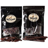 Bledie Lekker Biltong Droewors Bundle (8Oz + 8Oz) Real South African Style