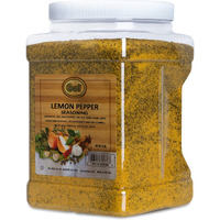 Gel Spice Lemon Pepper Seasoning 4 Lb (64 Oz) Club Size
