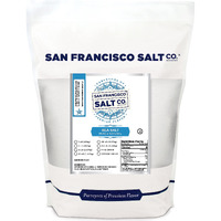 Pacific Ocean Gourmet Sea Salt - 2 Lbs. Fine Grain By San Francisco Salt Company