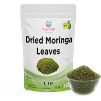 Moringa Leaves Loose 1 Lb | Make Tea, Springle On Salad, Ground And Use It | 100% Natural Moringa Leaf Only No Stems | Te De Moringa | By Yogi's Gift