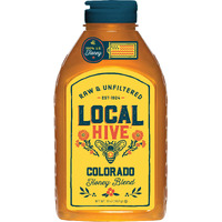 Local Hive Colorado Raw Unfiltered Honey 32Oz. 100% Us Honey Sourced From American Bees And Beekeepers.