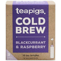 Teapigs Blackcurrant And Raspberry Cold Brew Tea Bags (1 Pack Of 10 Tea Bags)