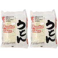 Myojo Jumbo Udon Noodles, No Soup, 19.89 Ounce (Pack Of 2)