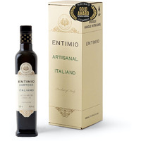 Entimio Cortese - Tuscany Medium Extra Virgin Olive Oil Organic, Italian Olive Oil From Italy, 2024 Gold Award Winner, 400+ Mg/Kg Polyphenol Rich Olive Oil - Early Harvest, Cold Pressed - 16.9 Fl Oz
