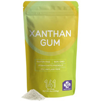 Md. Life Xanthan Gum For Baking Keto - 8Oz - 100% Natural Xanthan Gum Powder - Keto Friendly & Gluten Free - Carb Free Xanthan Gum For Baking, Food Thickener & Ice Cream Stabilizer