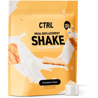 Ctrl Meal Replacement Shake With Real Cereal Pieces - Cinnamon Toast - 15 Servings Packed With Essential Nutrients, Including 23G Of Protein, 8 Grams Of Fiber, 22 Vitamins And Minerals & Only 1G Sugar