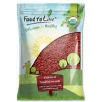 Food To Live Organic Goji Berries, 6 Pounds - Sun Dried, Large And Juicy, Non-Gmo, Raw, Vegan, Sirtfood, Bulk
