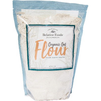 Gluten Free Oat Flour (3 Pounds) - Low-Carb Organic Oat Flour With Protein & Dietary Fiber - Vegan Flour Substitute For Wheat Flour - Non-Gmo Organic Flour For Baking Cooking & More