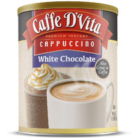 Caffe Dvita White Chocolate Cappuccino, 96 Ounce (Pack Of 6)