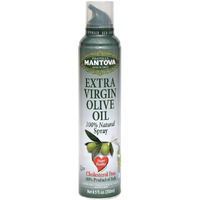 Mantova Extra Virgin Olive Oil Spray 8.5 Oz. Spray Bottle - Manage Oil Amount - Great For Salads & Cooking