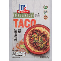 Mccormick Organics Taco Seasoning Mix, 1 Oz (Pack Of 12)