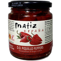 Matiz Espana Piquillo Peppers, Denomination Of Origin Lodosa, 7.6 Ounce (1 Jar)
