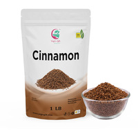 Crushed Cinnamon Bark 1 Lb | Bulk Cinnamon Stick Pieces/Chips For Tea, Cooking | Rich Aroma And Great Flavour | Premium Grade Cinnamon By Yogi's Gift
