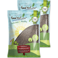 Black Chia Seeds, 15 Pounds - Whole, Sproutable, Vegan, Kosher, Keto, Sirtfood, Bulk. Rich In Essential Fatty Acids, Fiber, Protein. Great For Chia Pudding, Smoothie, Oatmeal