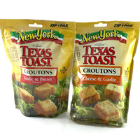 Texas Toast Croutons: Cheese & Garlic, Garlic & Butter