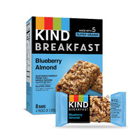Kind Breakfast Bars, Blueberry Almond, Gluten Free, 1.8Oz, 24 Count