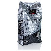 Valrhona Dark Chocolate - 55% Cacao - Equatoriale Noire - 6 Lbs 9 Oz Bag Of Feves