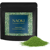 Naoki Matcha Superior Ceremonial Blend - Authentic Japanese First Harvest Ceremonial Grade Matcha Green Tea Powder From Uji, Kyoto (50G / 1.75Oz)