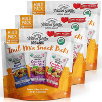 Nature's Garden Organic Trail Mix Snack Packs, Multi Pack 28.8 Oz - 24 Individual Servings (Pack Of 3)