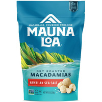 Mauna Loa Premium Hawaiian Roasted Macadamia Nuts, Sea Salt Flavor, 8 Ounce