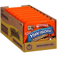 Maruchan Yakisoba Teriyaki Chicken, Japanese Instant Ramen Noodles, 3.98 Oz, 8 Count