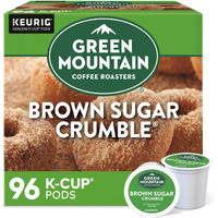 Green Mountain Coffee Roasters Brown Sugar Crumble Coffee, Keurig Single Serve K-Cup Pods, 96 Count (4 Packs Of 24)