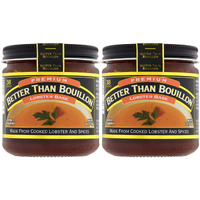 Better Than Bouillon Premium Lobster Base, Made From Select Cooked Lobster & Spices, Makes 9.5 Quarts Of Broth 38 Servings, 8 Ounce (Pack Of 2)
