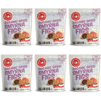 Made In Nature Organic Dried Fruit, Turkish Smyrna Figs, 7Oz Bags (6 Count) - Non-Gmo, Unsulfured Vegan Snack