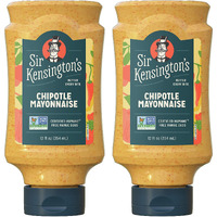 Sir Kensington's Mayonnaise Chipotle Mayo 2 Count Gluten Free Non- Gmo Project Verified Shelf-Stable 12 Oz