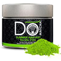 Domatcha - Summer Harvest Green Tea Matcha Powder, Natural Source Of Antioxidants, Caffeine, And L-Theanine, Promotes Focus And Relaxation, Kosher, 75 Servings (2.82 Oz)
