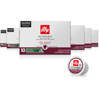 Illy Coffee K Cups - Coffee Pods For Keurig Coffee Maker - Intenso Dark Roast - Notes Of Cocoa & Dried Fruit - Bold, Flavorful & Full-Bodied Flavor Of Pods Coffee - No Preservatives - 10 Count, 6 Pack