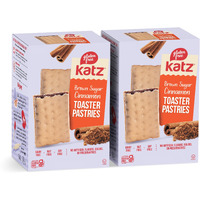 Katz Gluten Free Toaster Pastries. Cinnamon. Easy Breakfast Food Or Anytime Healthy Snacks For Adults & Kids. Gluten Free Snacks. Dairy Free, Nut Free, Peanut Free, Soy Free. Kosher Snacks. Healthy Snacks For Adults & Kids 8 Oz (Pack Of 2) Contains Eggs