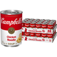Campbell's Condensed Chicken Noodle Soup, 10.75 Ounce Can (Pack Of 48)