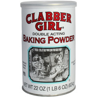 Clabber Girl Double Acting Baking Powder, 22 Ounce (Pack Of 12)