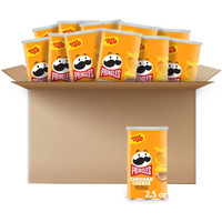 Pringles Potato Crisps Chips, Cheddar Cheese 2.5Oz (12 Count)