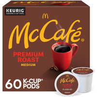 Mccafe Premium Roast Coffee, Keurig Single Serve K-Cup Pods, Medium Roast, 60 Count, (6 Packs Of 10)