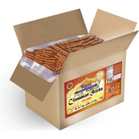 Rani Cinnamon Sticks 400Oz (25Lbs) 11.63Kg Bulk Box - 2300-2500 Sticks - Strong Aroma, Perfect For Baking, Cooking & Beverages | 3+ Inches Length - Cassia Saigon Cinnamon From Vietnam | Kosher
