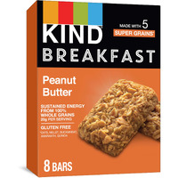 Kind Breakfast Bars, Peanut Butter, Healthy Snacks, Gluten Free, 32 Count