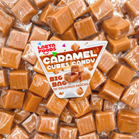 Kraft Caramel Cubes Candy, Individually Wrapped Classic Chews (2 Pound Bag - Approx. 130 Count)