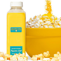 Franklins Gourmet Popcorn Butter Flavored Salt - 19 Oz. Bottle - Premium Butter Flavored Popcorn Seasoning Salt - Vegan + Kosher - Movie Theater Popcorn Seasoning Powder Buttery Salt Made In Usa
