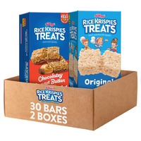 Rice Krispies Treats, Kids Snacks, Snack Bars, Variety Pack (2 Boxes, 30 Bars)