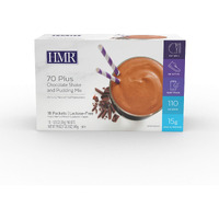 Hmr ""Classic"" 70 Plus Chocolate Shake & Pudding Mix | Meal Replacement Powder | Lactose-Free | 15G Protein | Supports Healthy Weight Loss | Easy To Make | Low Calorie | 18 Single Serving Packets