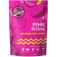 Suncore Foods Pink Pitaya Powder, Pink Food Coloring Powder, Gluten-Free, Non-Gmo, 5Oz (1 Pack)