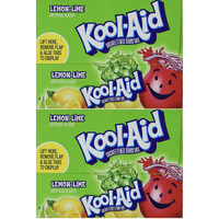 Kool-Aid Lemon-Lime Unsweetened Soft Drink Mix, 0.13-Ounce Packets (Pack Of 96)