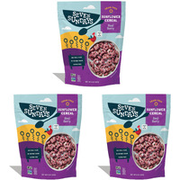 Seven Sundays Sunflower Cereal, Real Berry, 8 Oz Bag (Pack Of 3), Grain & Gluten Free, 5G Upcycled Protein, 0G Refined Sugar, Crunchy Fruity Snack