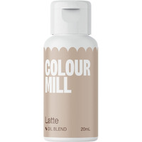 Colour Mill Oil-Based Food Coloring, 20 Milliliters Latte