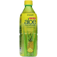 Iberia Aloe Vera Juice Drink, Pineapple, 16.9 Fl Oz (Pack Of 24)