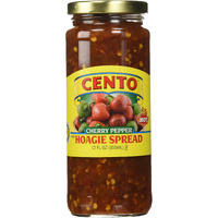 Cento Diced Hot Cherry Pepper (Hot) Hoagie Spread - 12 Fl Oz (Pack Of 2)