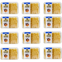 Buram 100% Pure, Gourmet Raw Honeycomb, 100% All-Natural, No Additives, No Preservatives, From The Turkish Mountains, 7.1 Oz Pack Of 12